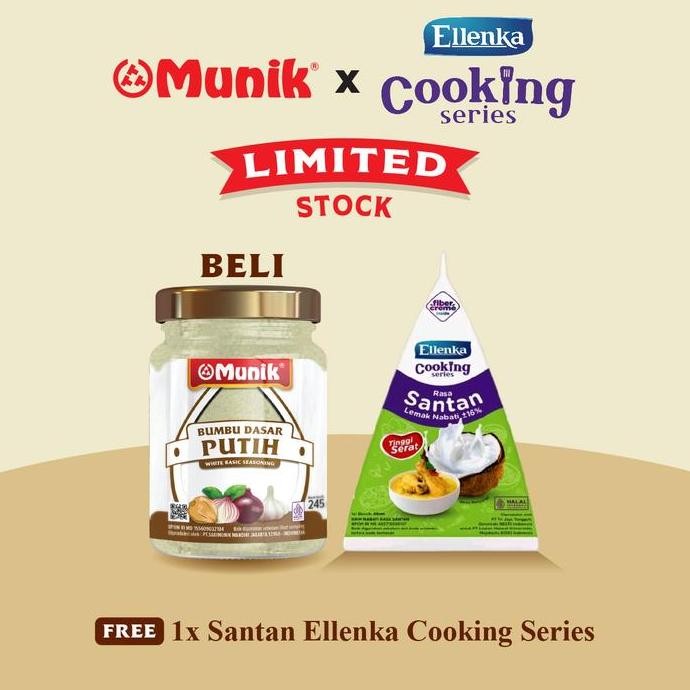 

:::::::] PROMO Beli Bumbu Munik Dasar Putih Botol Free 1 Sachet Ellenka Cooking Series