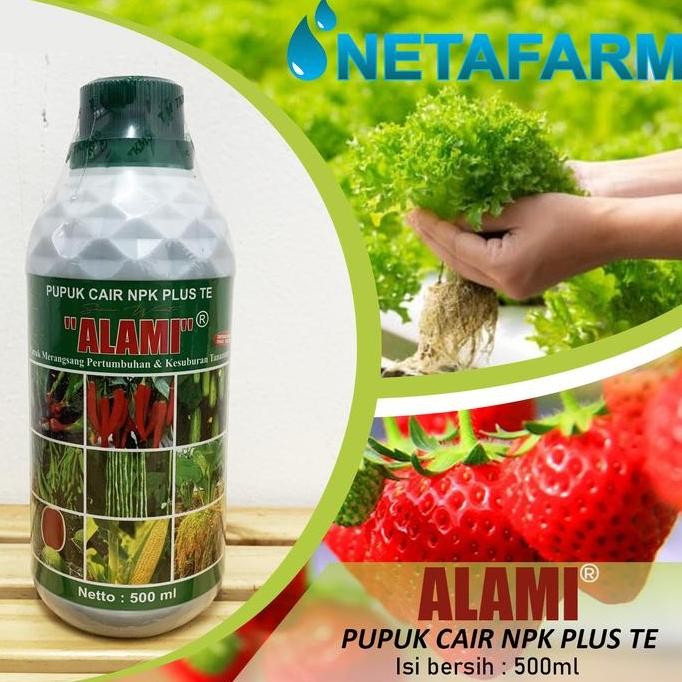 

Terlaris Pupuk Cair Npk Plus Te Cap Alami - 500 Ml