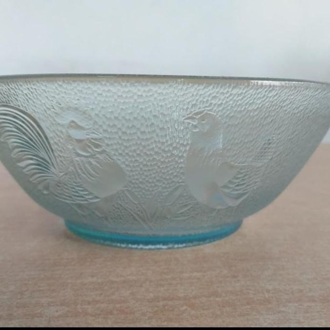 ___] Mangkok Ayam Beling Kaca Bening 7" Mangkok Mie Bakso Bubur Soto Kuah