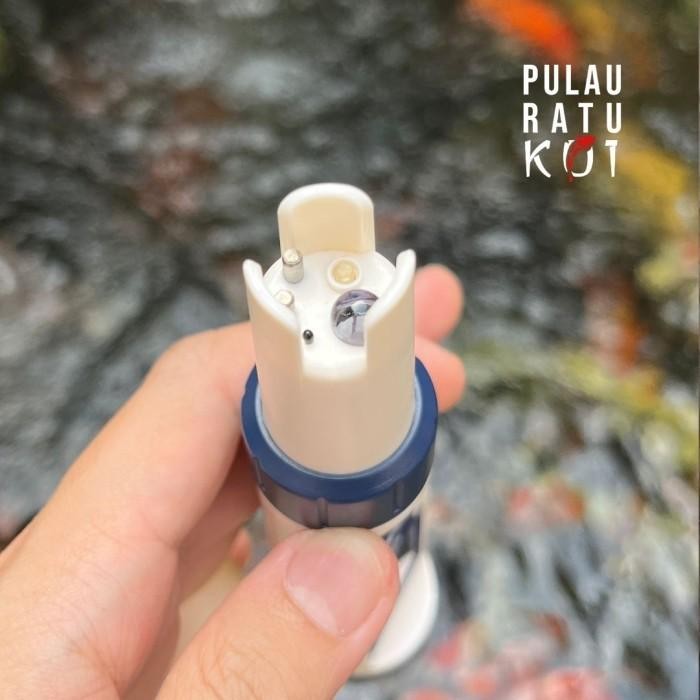 Ez-9909 Water Test Meter Alat Ukur Air 5 In 1 Ph Tds Sainity Ec Termometer Tester Parameter Air Orig