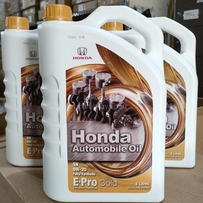 OLI MESIN MOBIL HONDA EPRO GOLD GENUINE