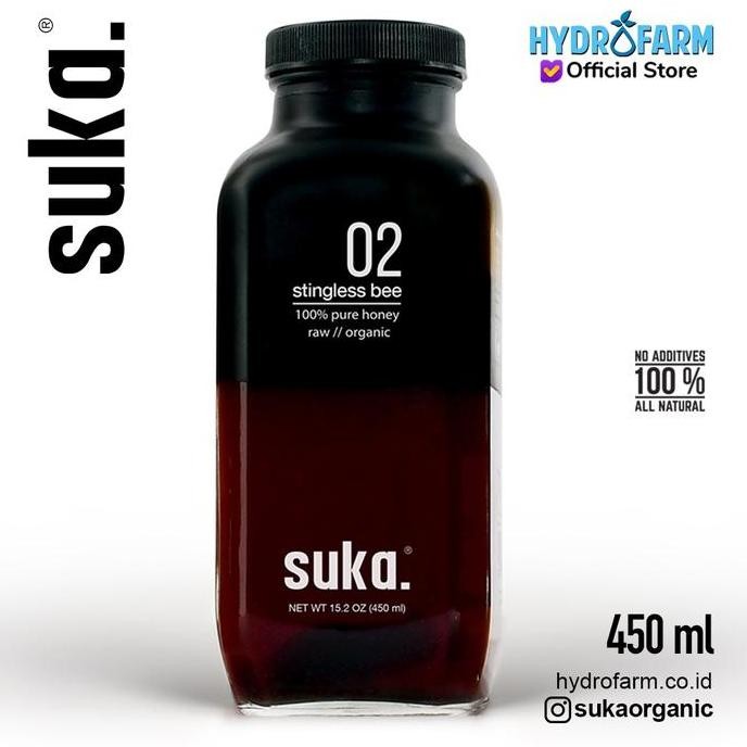 

BARU SUKA - STINGLESS BEE HONEY / MADU TRIGONA STINGLESS BEE (450ML)