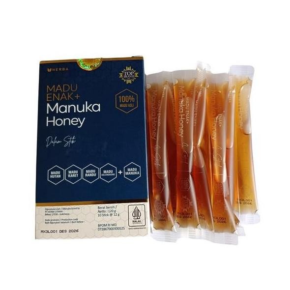 

BARU MADU ENAK MANUKA STICK 100% MADU ASLI 10 X 12 GR BOX 120 GR