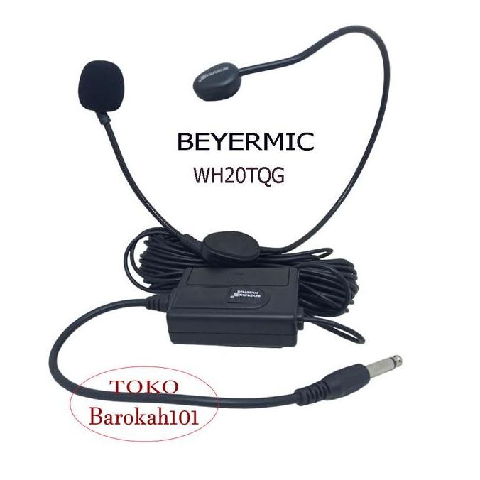 BARU MIK HEADSET / BANDO BEYERMIC WH20TQG MIKROFON IMAM MASJID MIC KEPALA TELINGA