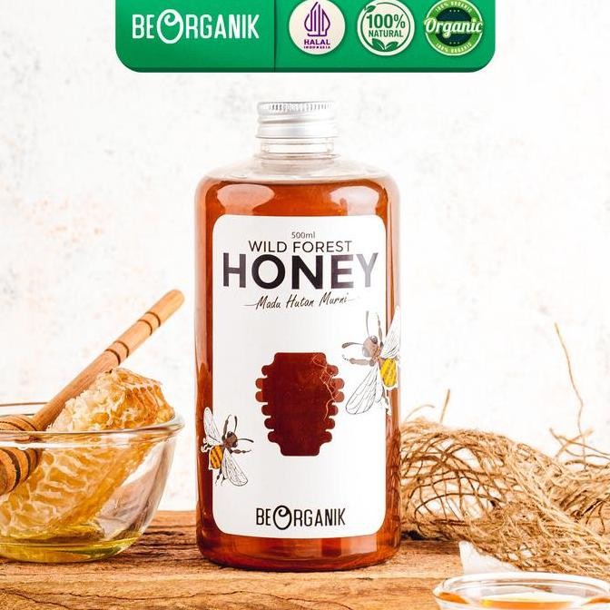 

BARU MADU HUTAN BEORGANIK 500ML - NATURAL RAW FOREST HONEY ASLI