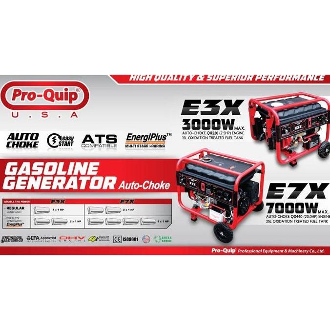 Genset Proquip 3000 Watt E3X