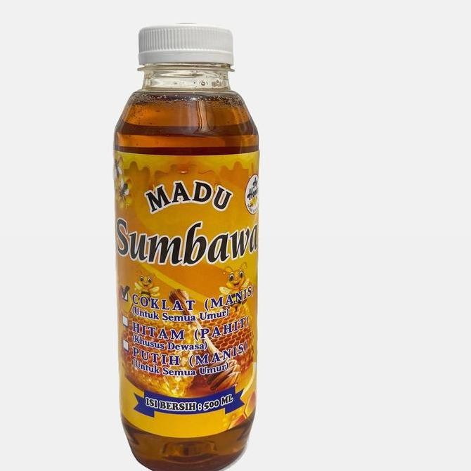 

BARU MADU COKLAT ASLI SUMBAWA BOTOL PLASTIK NETTO 500ML