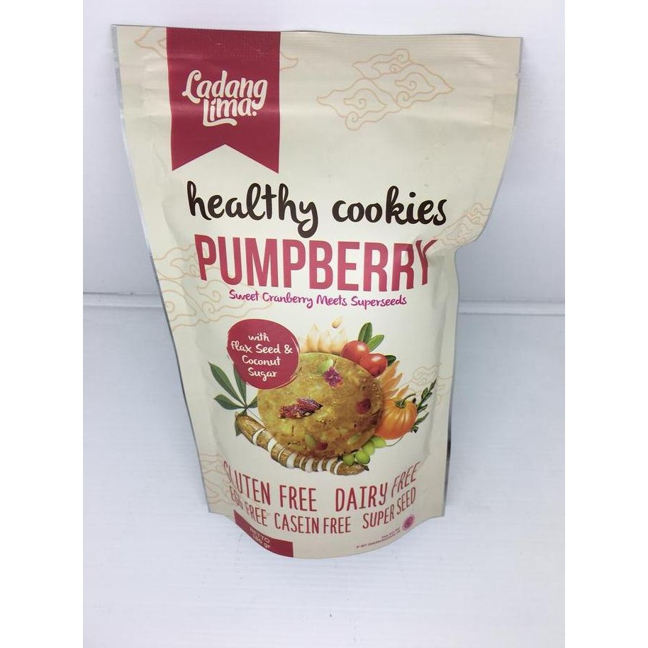 

Baru Ladang Lima Gluten Free Pumpberry Cookies 180 Gram