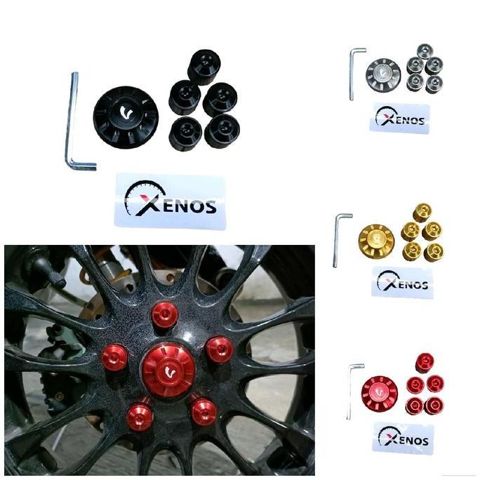 Baut Velg Vespa Sprint Plus Cup Cnc Velg Depan Termurah