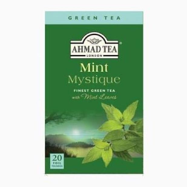 

Baru Ahmad Tea Mint Mystique Green Tea 20 Teabags Teh Hijau Mint