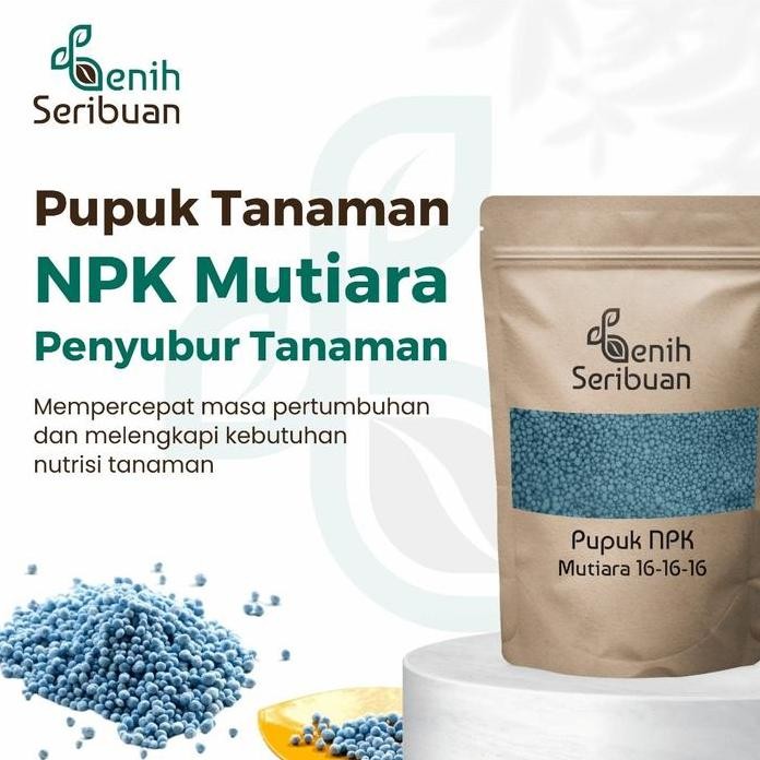 

Terlaris Benih Seribuan - Pupuk Npk Mutiara 161616 200Gr & 500Gr
