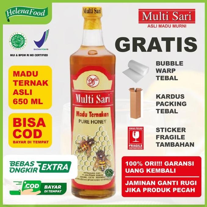 

BARU MADU MURNI ASLI MULTISARI REGULER 650 ML