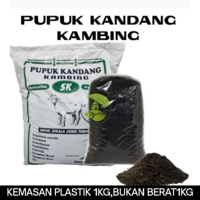 

Terlaris Pupuk Kandang Organik Kemasan Plastik 1Kilogram