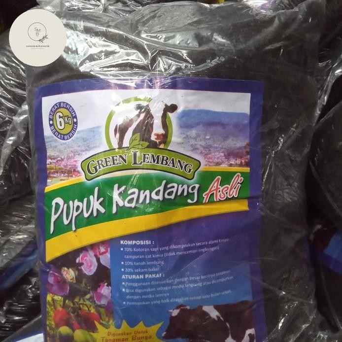 

Terlaris Media Tanam Pupuk Kandang Green Lembang Asli 6Kg