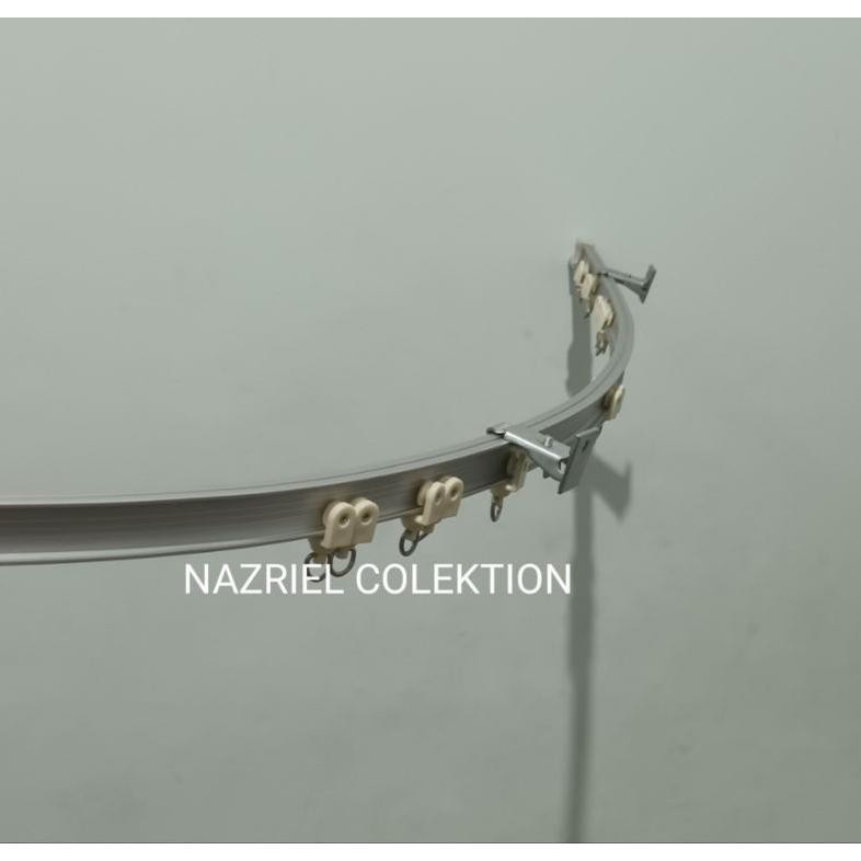 &SPESIAL& REL GORDEN LENGKUNG/SIKU PAKET FUULSEET 1METER SAMPAI 6MTR TAMPA POTONG uk-75