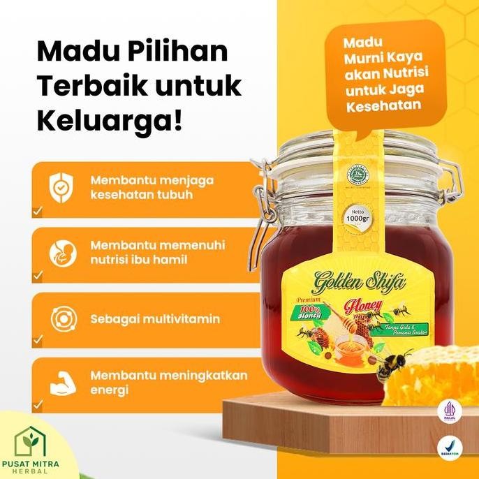 

BARU MADU GOLDEN SHIFA HONEY 1KG
