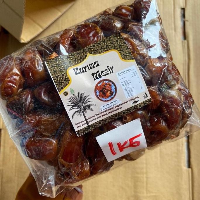 

BARU 1KG KEMASAN PLASTIK KURMA MADU MESIR 1KG KURMA MESIR 1KG