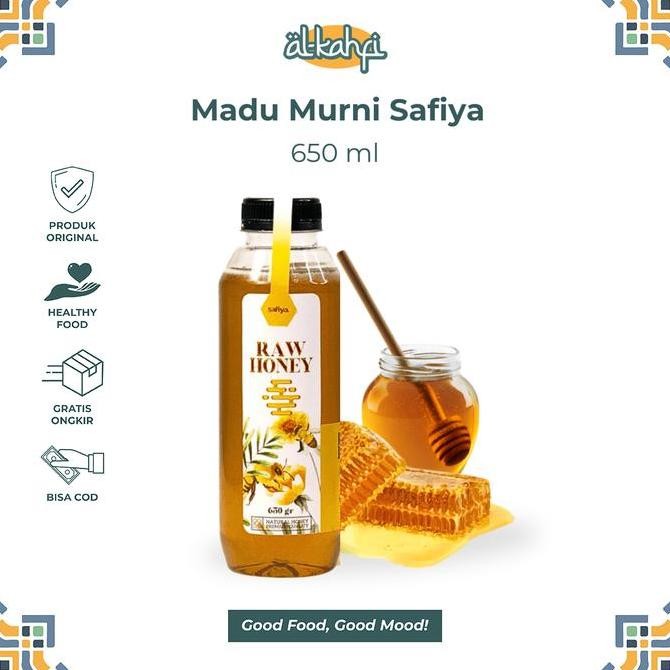 

BARU MADU MURNI 650 GRAM ORIGINAL | SAFIYA RAW HONEY PREMIUM