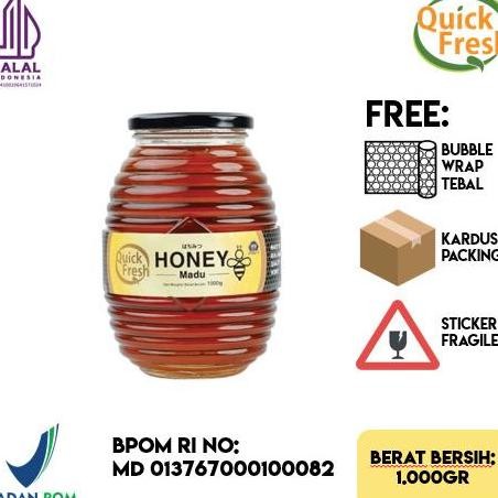 

BARU QUICK FRESH HONEY / MADU 1 KG (JAR)
