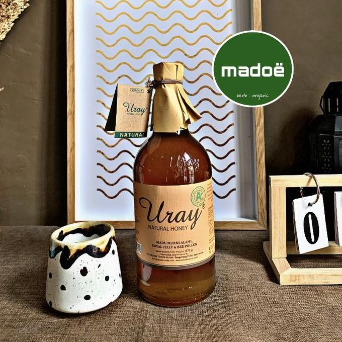 

BARU MADU URAY RAW HONEY 875 GR - 640 ML DARI MADOE, RESMI 100% & ASLI - SIRUP, BAHAN, SYRUP