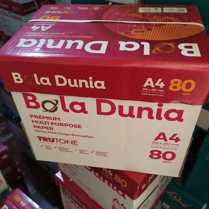 

TERBARU - kertas A4.80 Bola Dunia