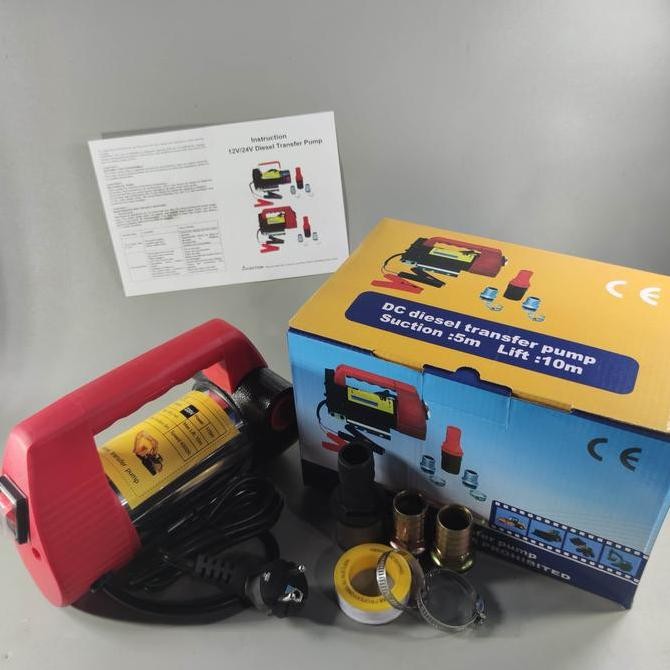 Pompa Minyak Ac 220V Oil Pump Ac 220 Volt Pompa Transfer Bbm Bensin