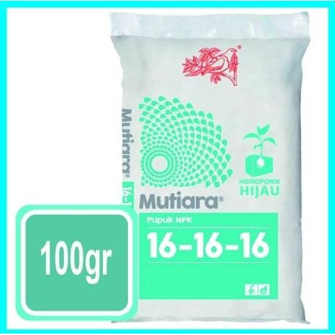 

Terlaris 100 Gr Pupuk Npk Mutiara 16 - 16 - 16 Penyeimbang Unsur Hara Di Tanah