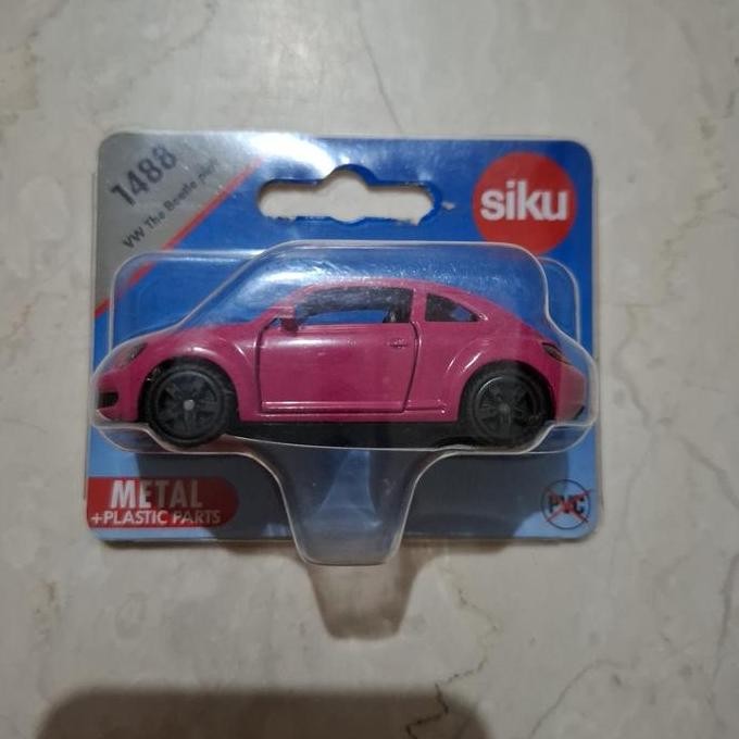 siku 1488 vw the beetle pink