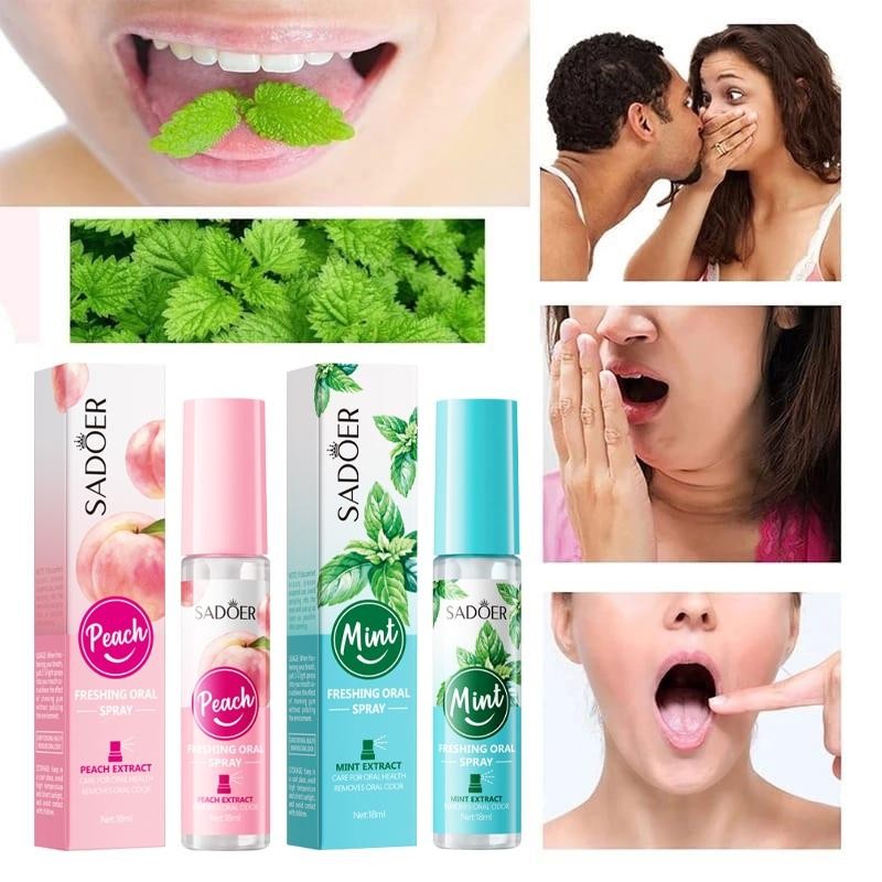 Spray Mulut Refreshing Mouth Spray Parfum Mulut 18Ml Spray Mulut Dan Nafas Wangi Spray Pewangi Mulut