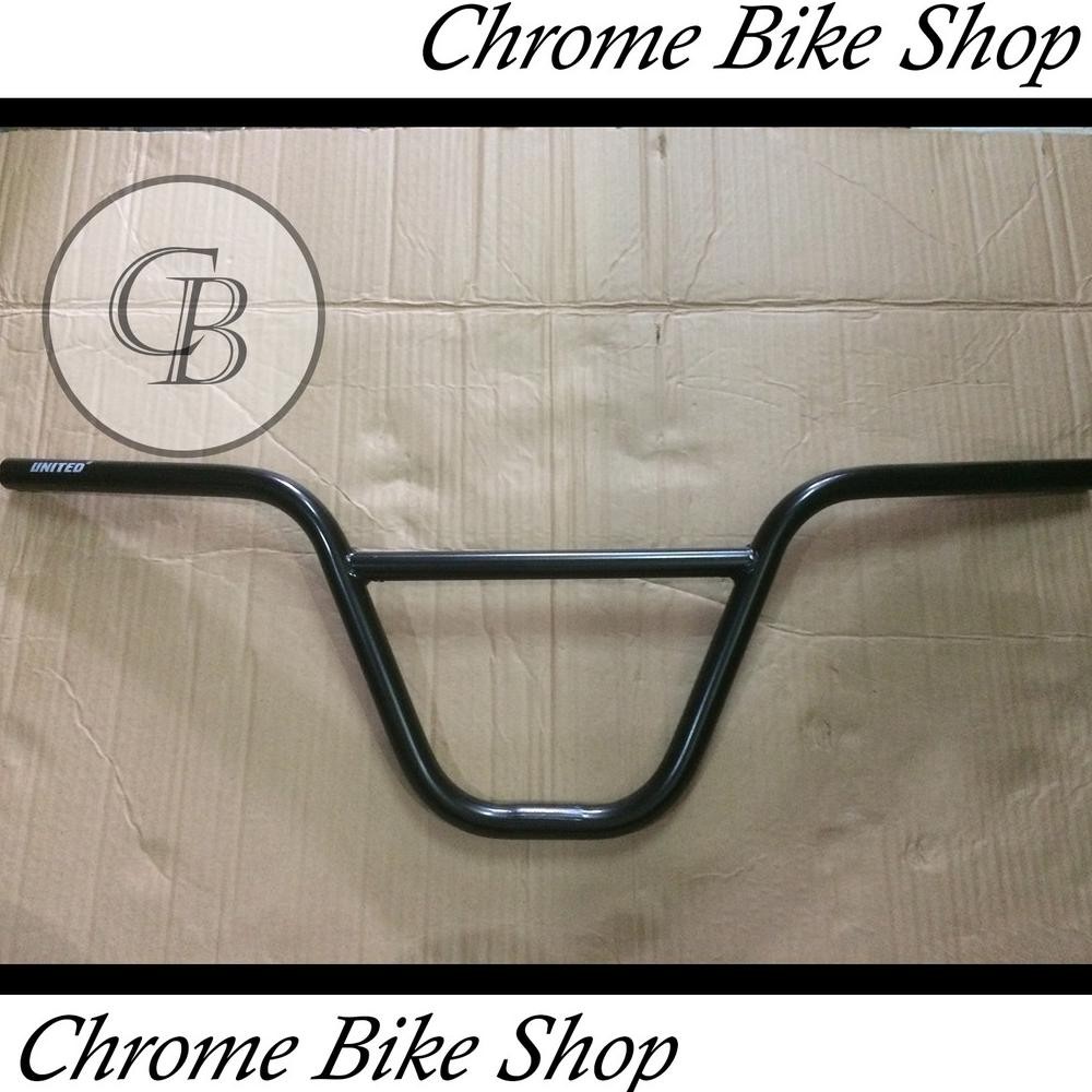 Handlebar Stang Sepeda BMX Bahan Besi United 72cm Panjang Lebar Jumbo Murah Ori Original