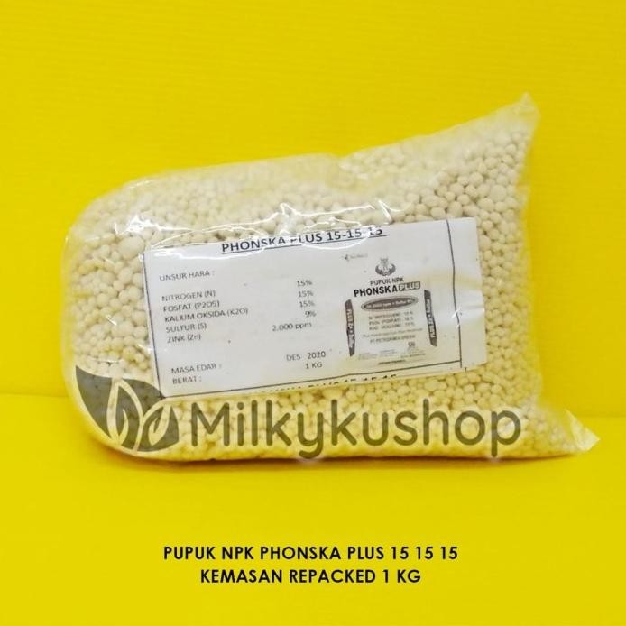 

Terlaris Pupuk Npk Phonska Plus 15 15 15 Kemasan Repack 1 Kg
