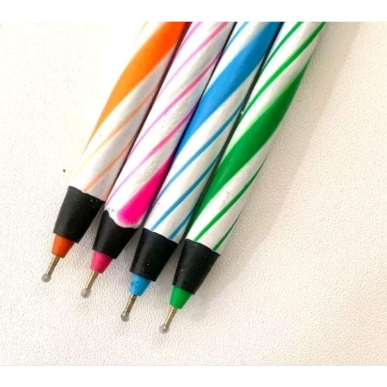 

Ready 50Pcs Pulpen Warna - Warni Ulir Kemas Mika Souvenir Pernikahan Khitanan Ulang Tahun Murah Unik Lucu Pena