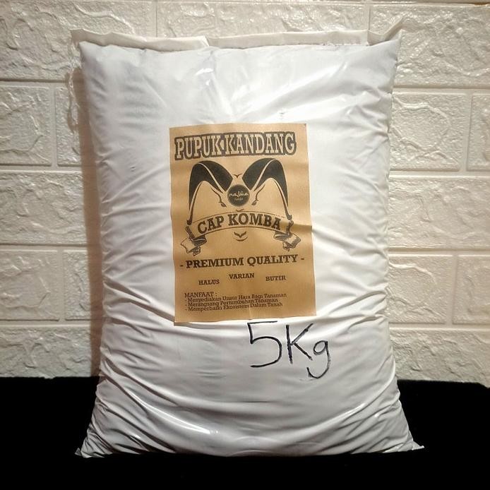 

Terlaris Pupuk Kandang Kohe Kambing Kwalitas Premium Berat 5Kg Ori