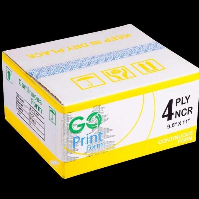 

Continuous Form 9,5 x 11 4 ply NCR ( Bisa request bagi 2)
