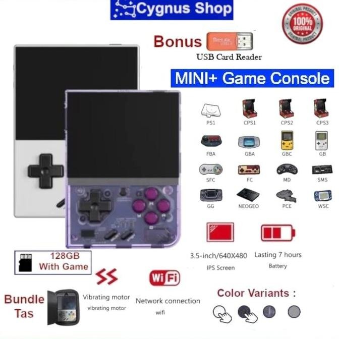 HARGA DISC - MINI+ Plus Game Console Retro Handheld Game Classic PS1 Portable Mini