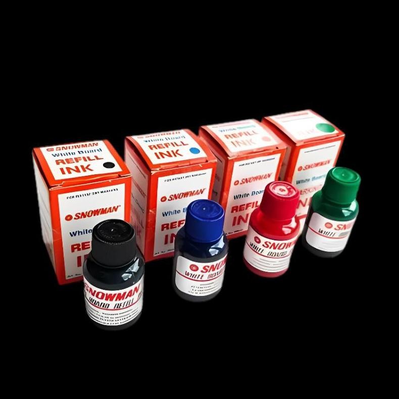 

Ready Refill Tinta Spidol Wbi-20 Whiteboard Snowman (1Pak/12Botol)