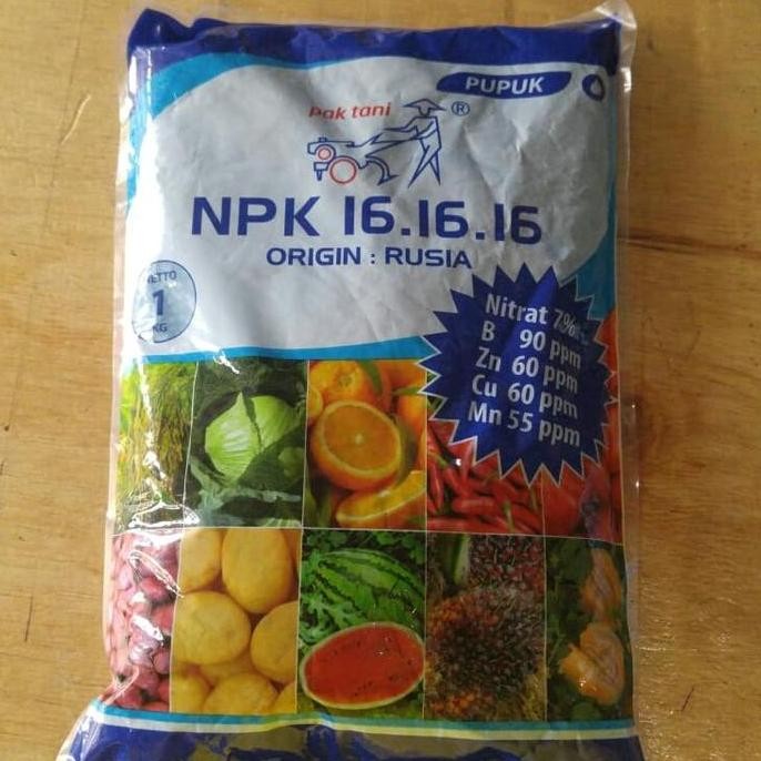 

Terlaris Npk Pak Tani 16-16-16 Origin Rusia