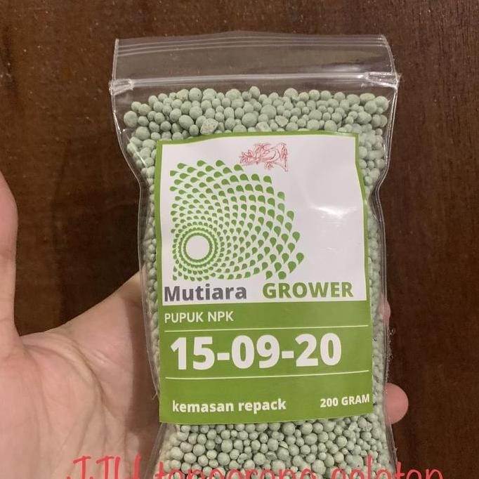 

Terlaris Pupuk Npk Mutiara Grower 200 Gram