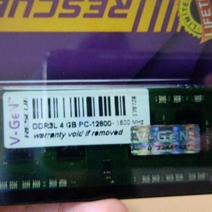 Vgen soddim DDR3L 4gb 12800
