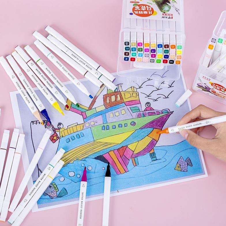 

Ready Spidol Warna Double Tip/2In1 Spidol Set 12/24/36/48