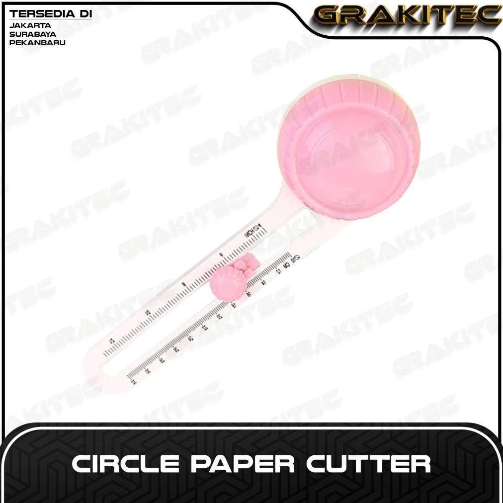 

Ready Circle Cutter Premium 10 Cm - 32 Cm / 4 Inc - 12 Inc Pisau Alat Potong Kertas Sticker Bulat / Lingkaran / Bundar Kualitas Eksport
