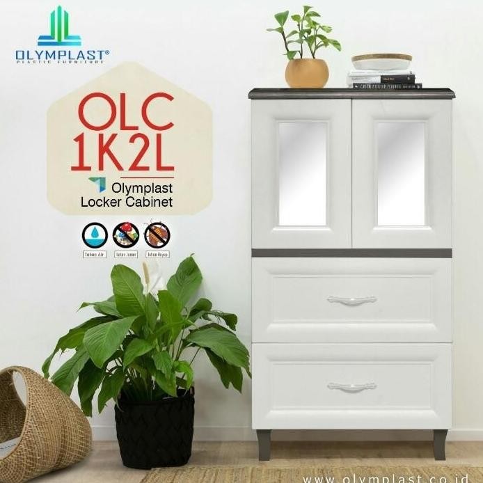 Lemari Pastik Olymplast OLC 1K2L