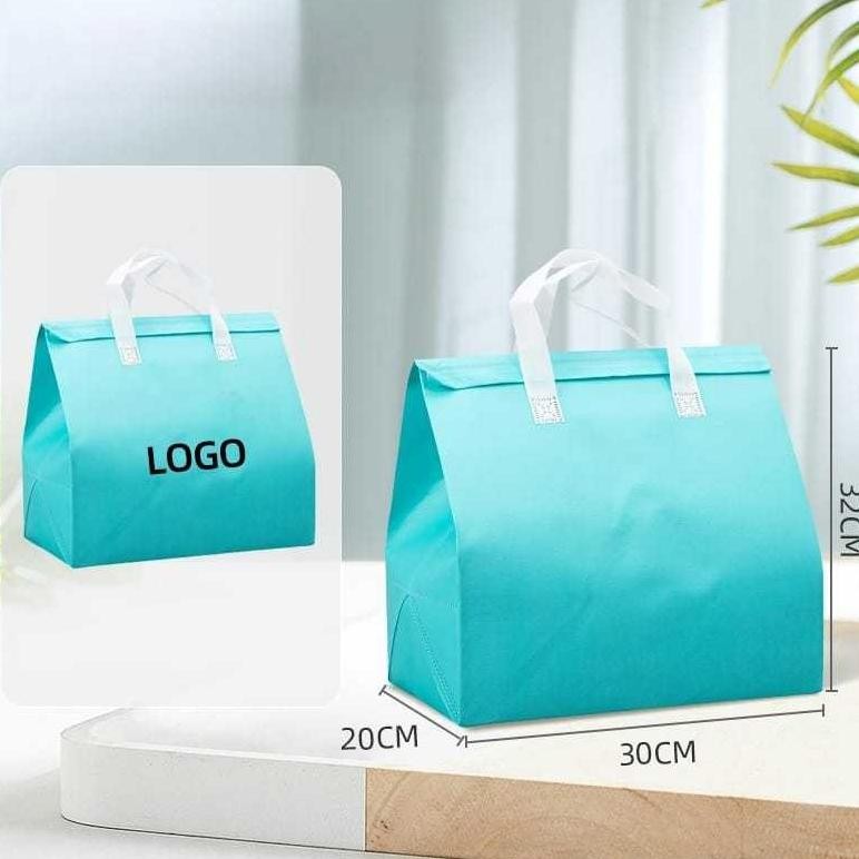 Bisa Cod Tas Thermal Cooler Bag / Cooler Bag Aluminium Foil Thermal / Tas Bekal Makanan Anti Air Tah