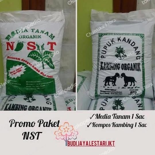 

Terlaris Paket Media Tanam & Pupuk Kandang Organik Nst