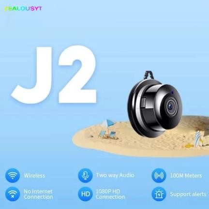 J2 CCTV Kecil HD Kamera tersembunyi Kamera CCTV Mini IP CCTV Camera Kamera keamanan