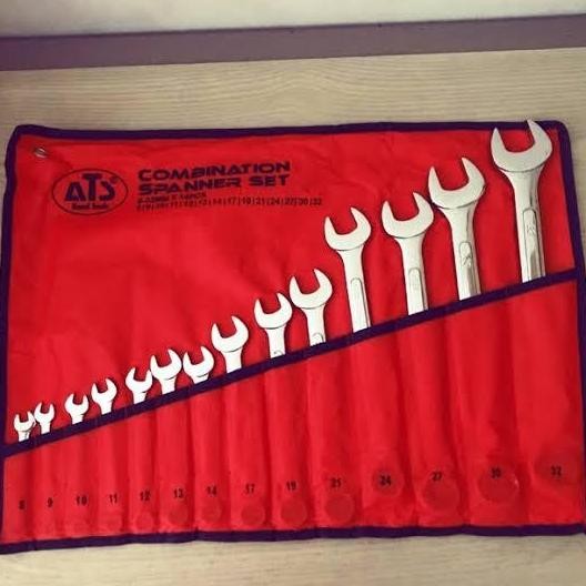 Diskon Ats Kunci Ring Pas Set 14Pcs(8-32Mm)
