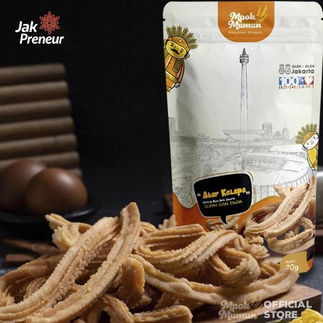 

Terlaris Akar Kelapa Manis Wijen Mpok Mumun Oleh Oleh Dari Jakarta Khas Betawi