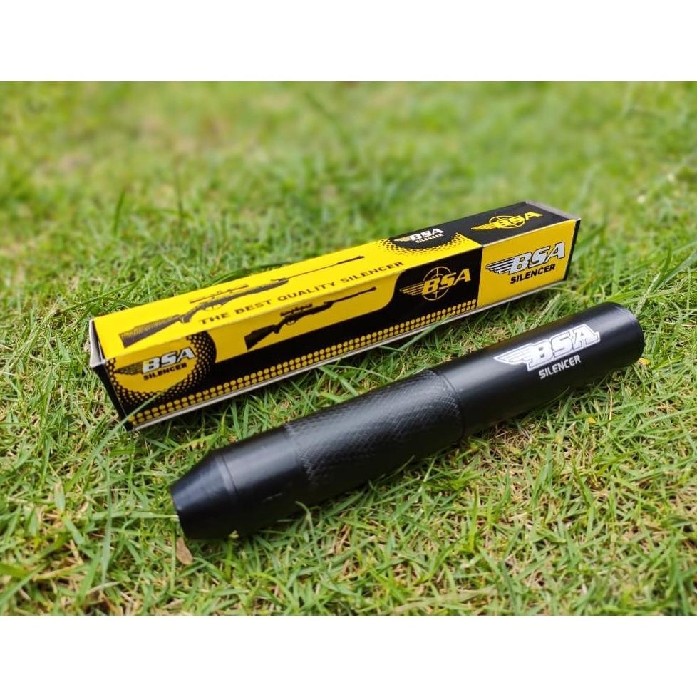 Peredam Senapan Angin Silencer Senyap Peredam Ukuran 4,5Mm Hw 100 All Varian, Cocok Semua Senapan, P