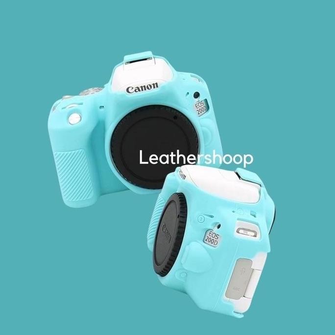 TERBARU - Cover Canon EOS 200D | 200D Mark II | 250D  Rubber Softcase Karet
