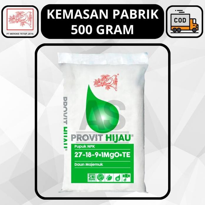 

Terlaris Pupuk Meroke Provit Hijau Npk 500 Gram Npk Daun